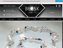 Tablet Screenshot of bleskjewelry.com